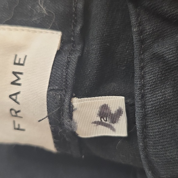 Frame Black Denim Jeans - Picture 3 of 4